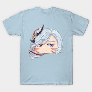 chibi shenhe genshin fanart T-Shirt